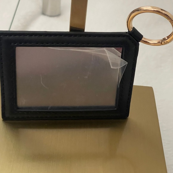 YSL Beaute Black and Gold Keychain Mirror NIB - Picture 2 of 4